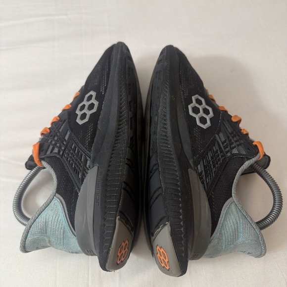 Rudis A Way of Life Unisex M7/W8.5 Workout Shoes Black Lace-Up Athletic Sneakers - Picture 7 of 16